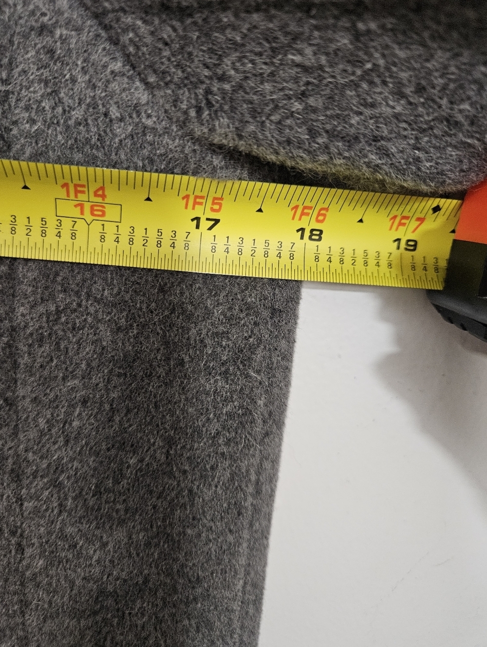 Akris X Bergdorf Goodman Punto Charcoal Gray Wool Blend Stand-Collar Coat - Picture 5 of 8
